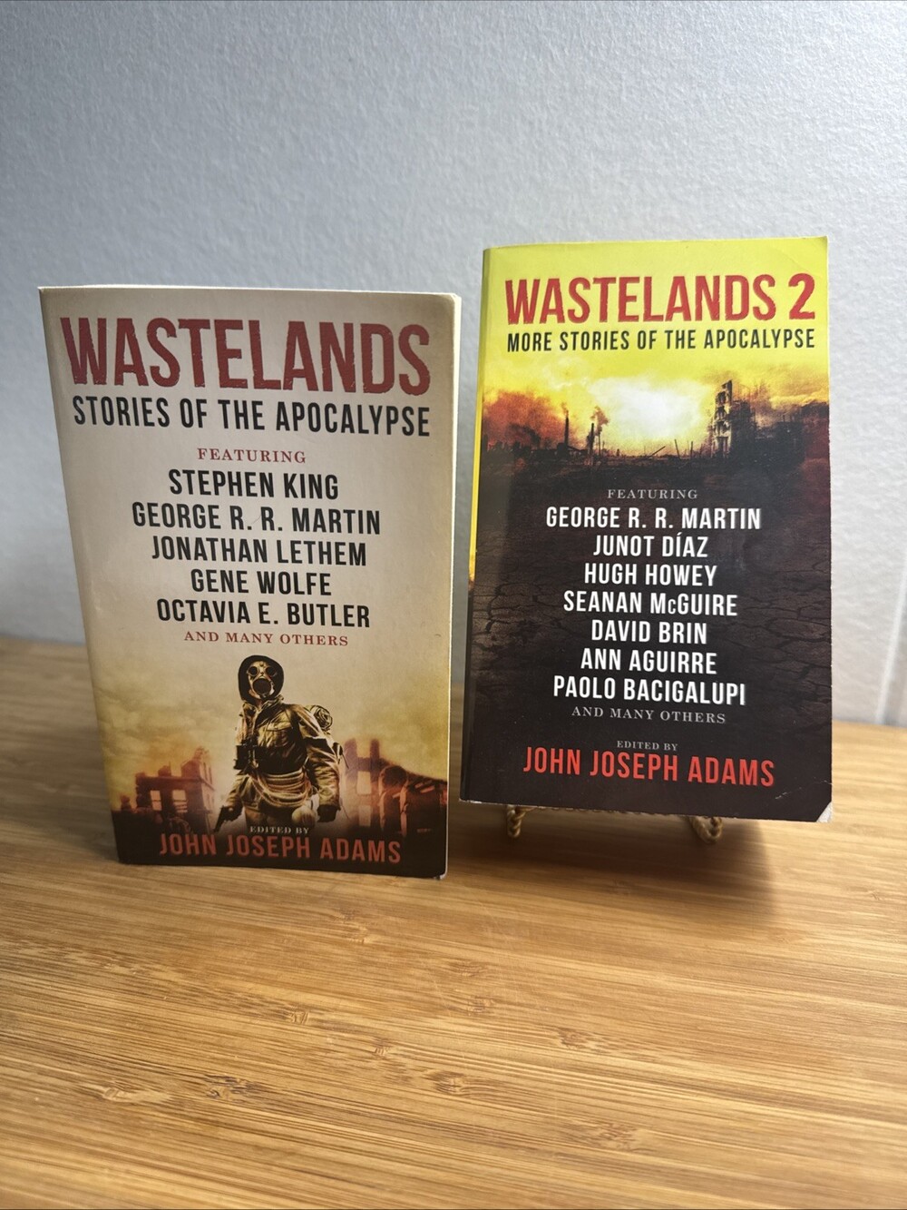 Wastelands - Stories of the Apocalypse & Wastelands II by John Joseph Adams Set